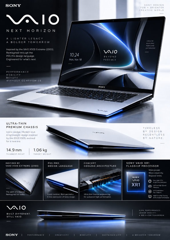 VAIO XR1 concept artwork