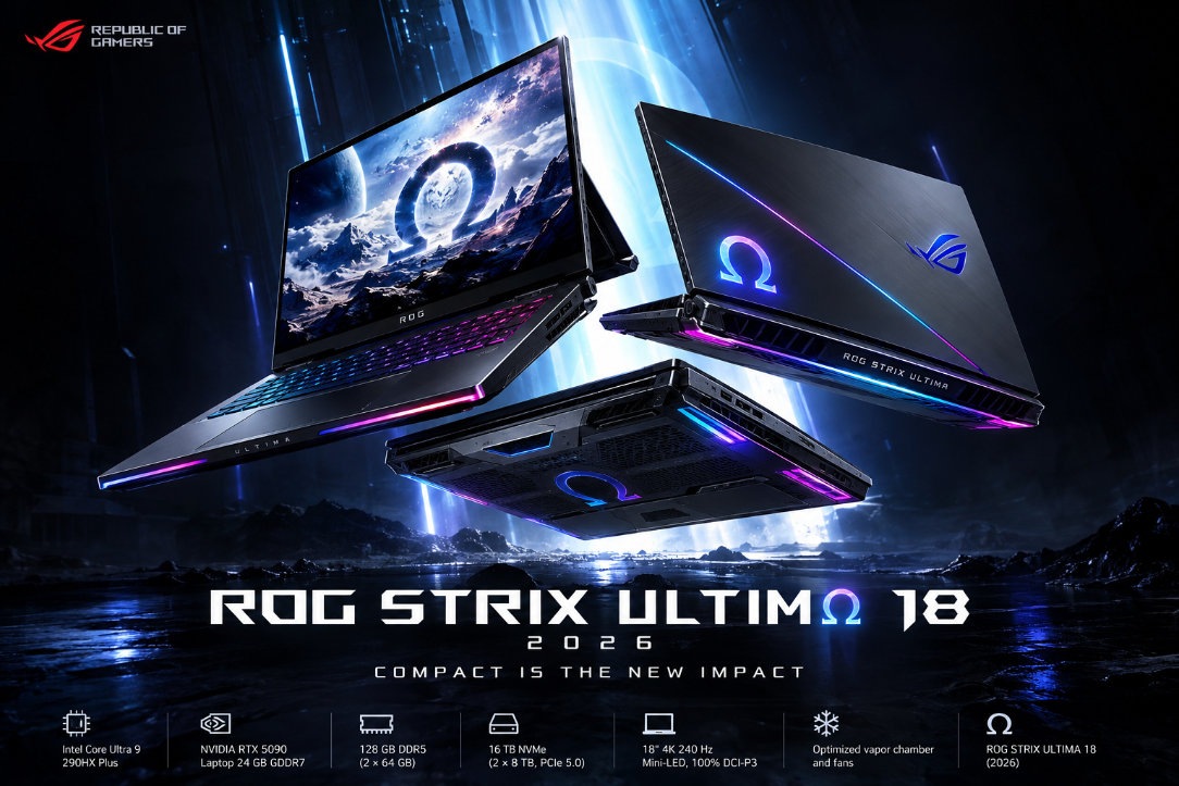 ROG Strix Ultima 18 — Mike Sandoz’s speculative gaming laptop design